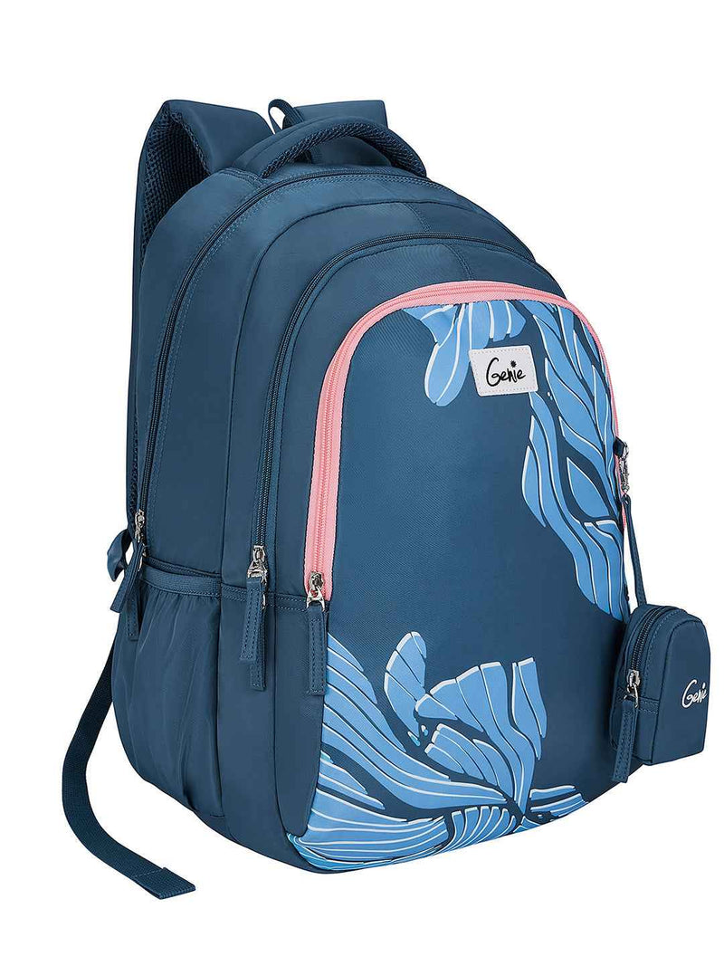 Genie Mira 36L School Backpack - Navy Blue
