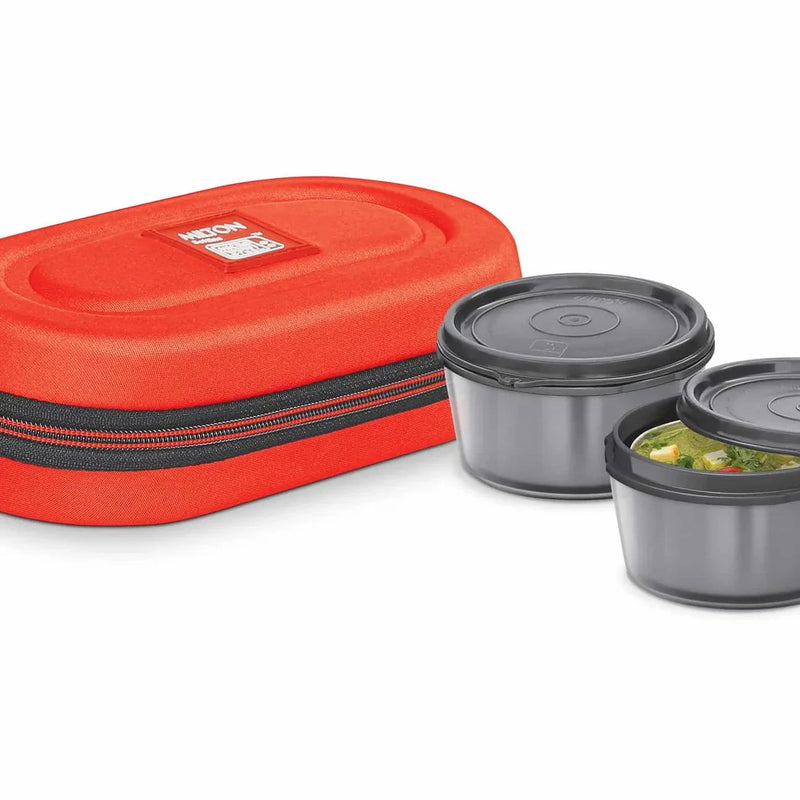 Milton Nutri Lunch Box — Red Steel