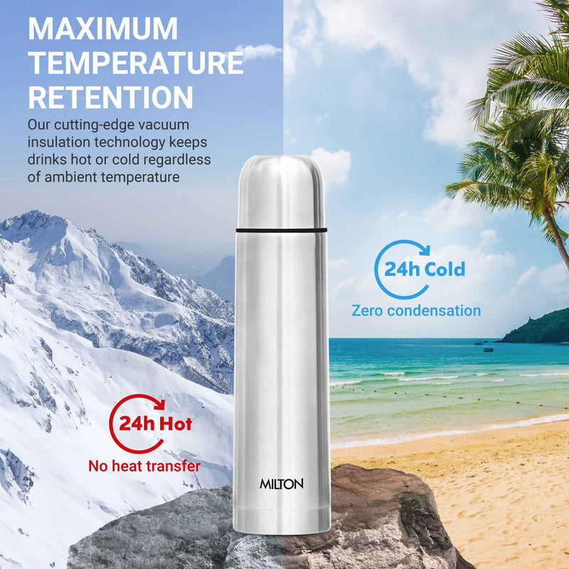Milton Personalized Flip Lid Thermosteel Bottle