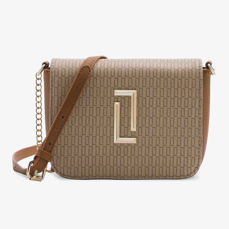 Lavie Luxe Mono Chris Flap Small Sling Bag