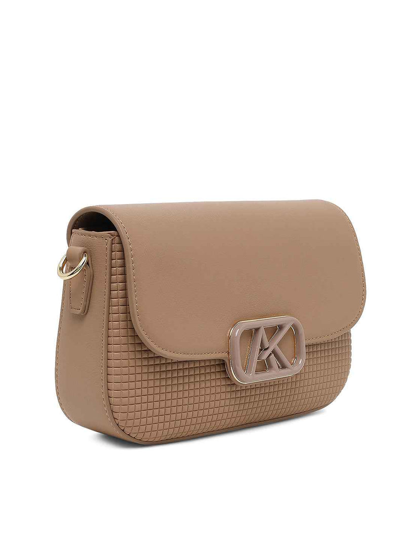 AKIKI London Parklane Flap Medium Sling Bag