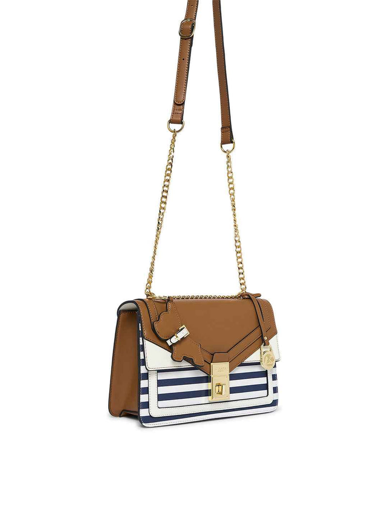 AKIKI London Weldon 26 Flap Small Sling Bag