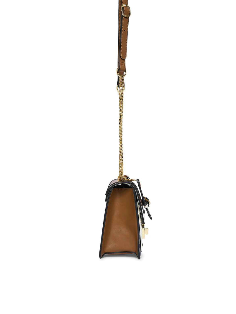 AKIKI London Weldon 26 Flap Small Sling Bag
