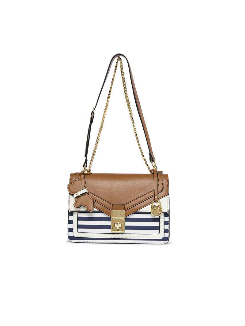 AKIKI London Weldon 26 Flap Small Sling Bag