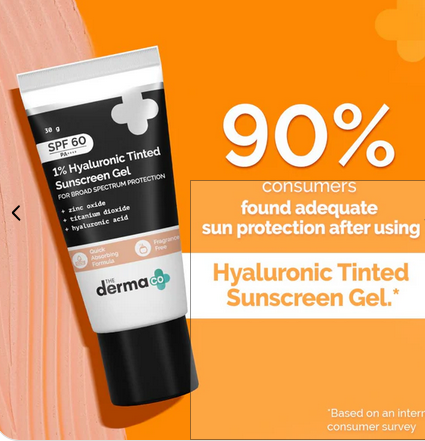 The Derma Tinted Sunscreen Gel SPF 60 PA++++ - image 3 of 5 - sunscreen
