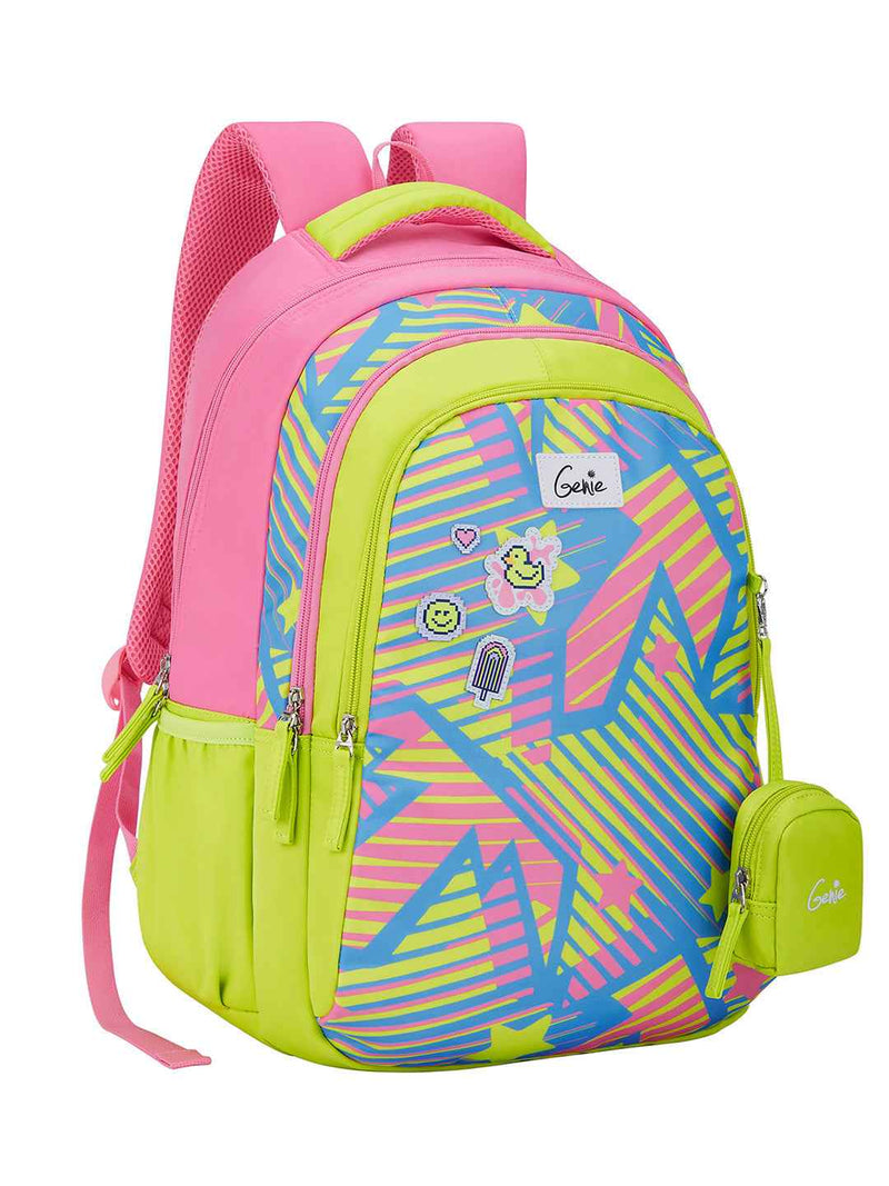 Genie Sparkit 36L School Backpack - Neon Green