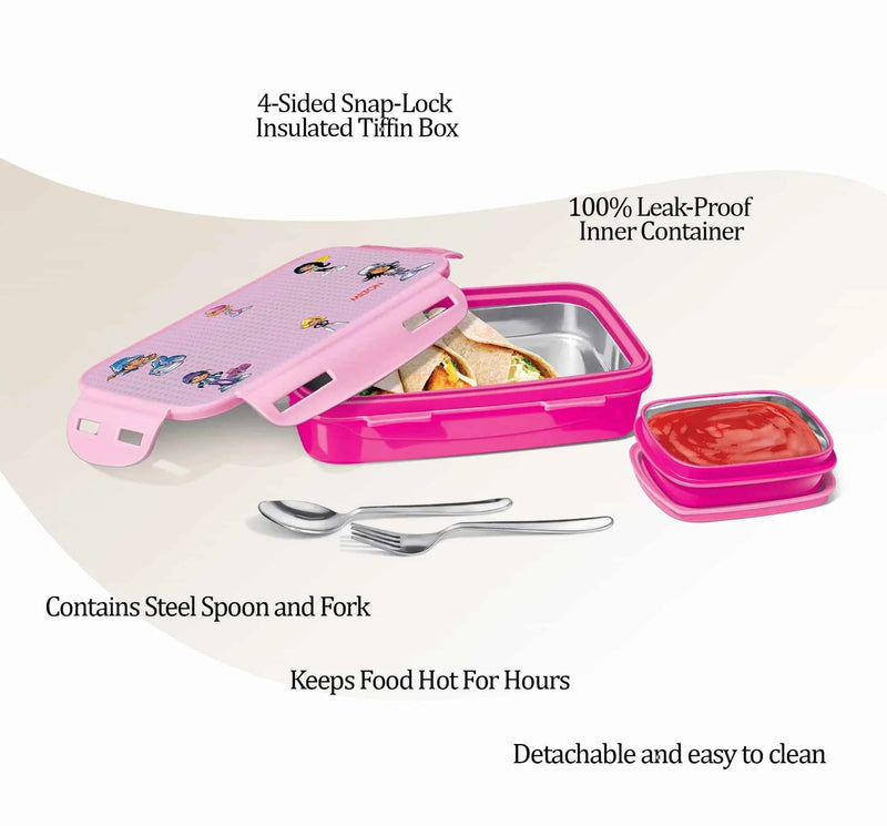 Steely Deluxe Mini Insulated Lunchbox (Milton) - image 3 of 6 - Lunch Containers