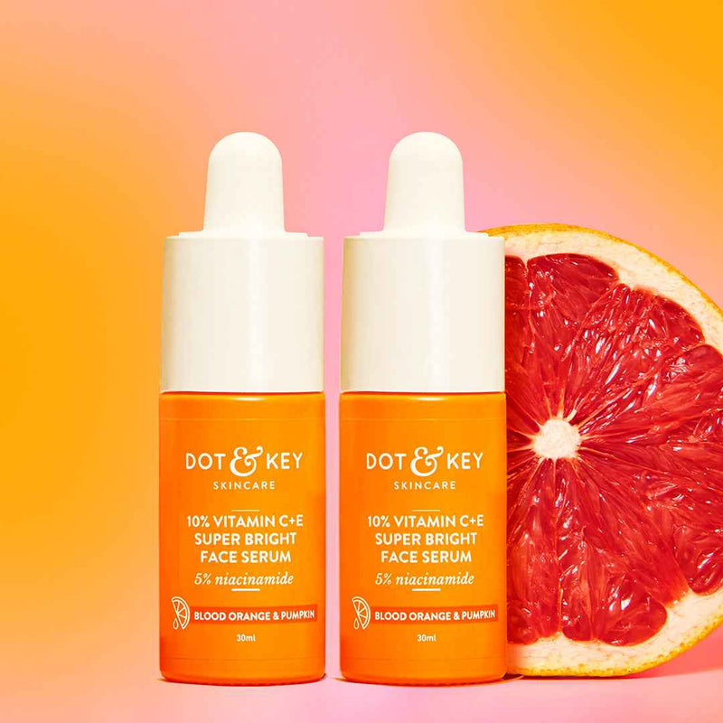 Dot & Key 10% Vitamin C + E Face Serum, Pack of 2