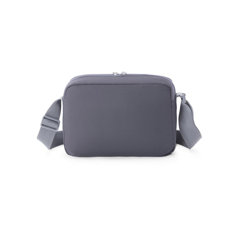 American Tourister Excursion crossbody bag Grey — compartment open