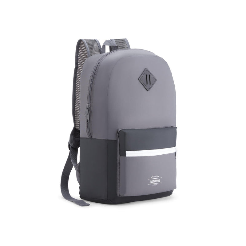 American Tourister foldable travel backpack Grey — lifestyle shot