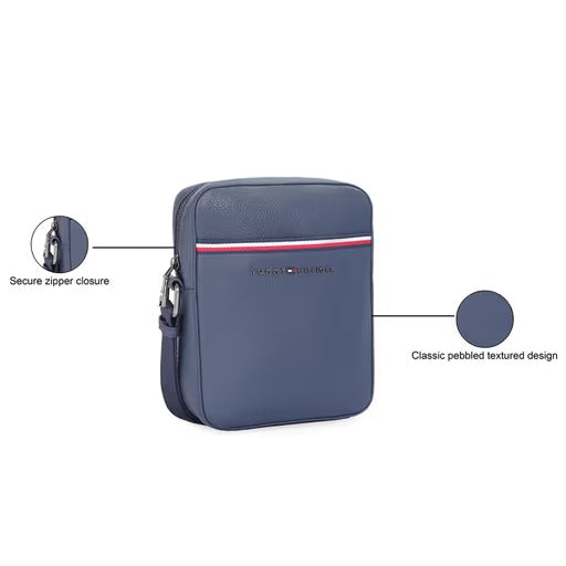 Tommy Hilfiger Windermere Navy Sling Bag — side