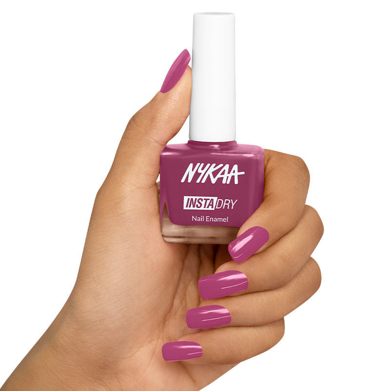 Nykaa Quick Dry Nail Enamel — side view