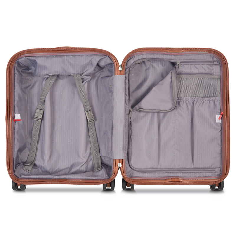 Delsey Paris Promenade Hard 2.0 Cabin Trolley Silver