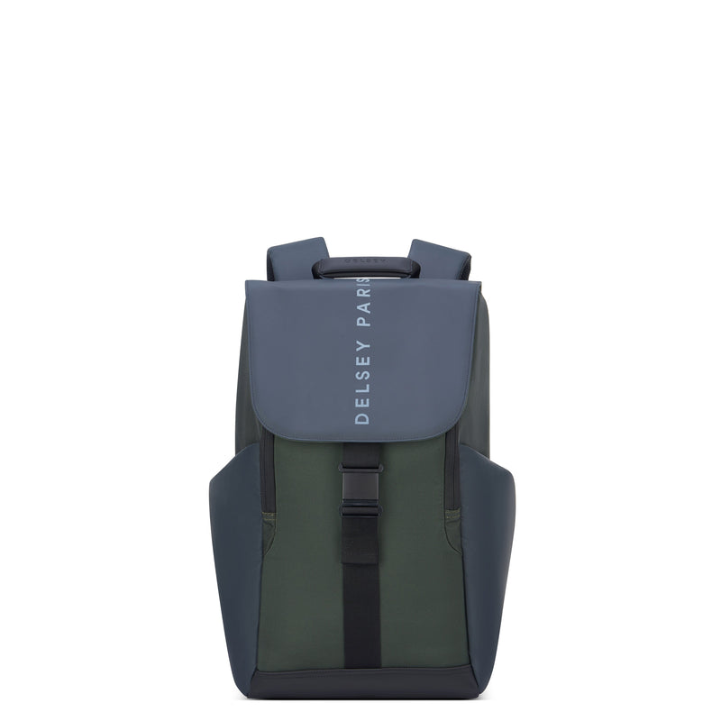 Delsey Paris Securflap Cross Body Bag green colourway