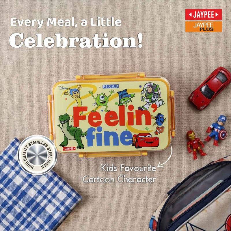 Jaypee Vivid PU Insulated Inner SS Lunch Box for Kids