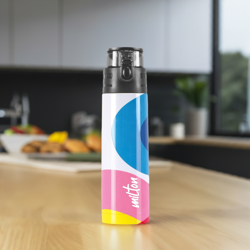 Milton Artesia Thermosteel Bottle — side view