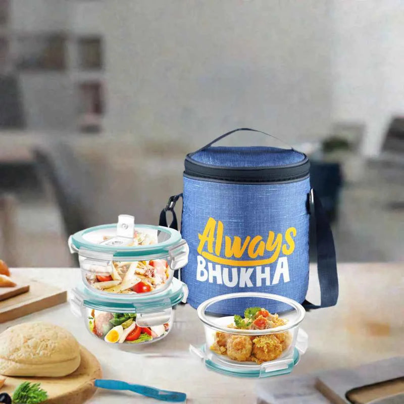 Always Bhukha - Glass Tiffin (Milton) - image 5 of 8 - Lunch Containers