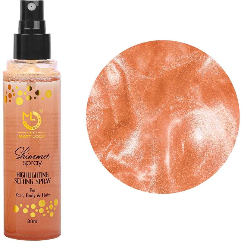 Matt Look Rose Gold Spray - image 1 of 3 - setting spray