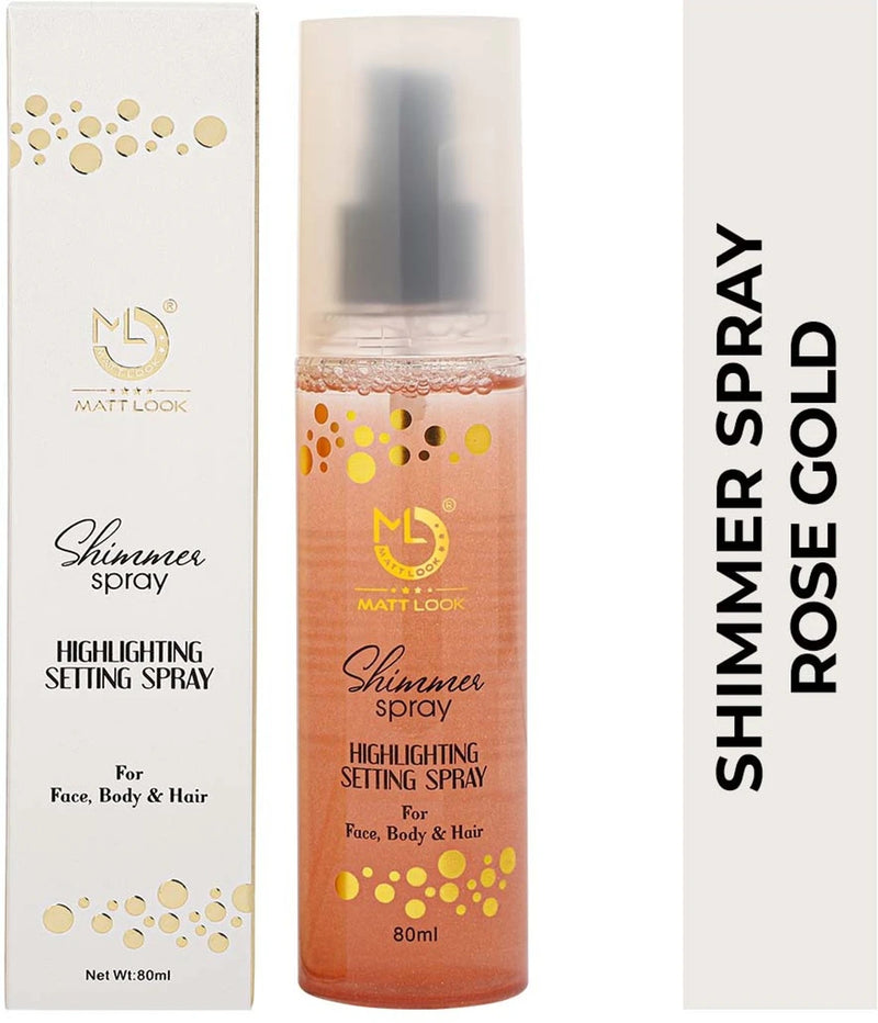 Matt Look Rose Gold Spray - image 2 of 3 - setting spray