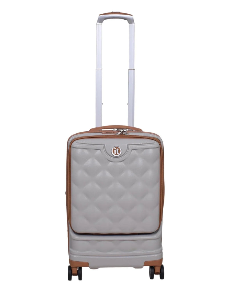 IT Luggage Indulging Grey Rise Trolley Bag - image 1 of 12