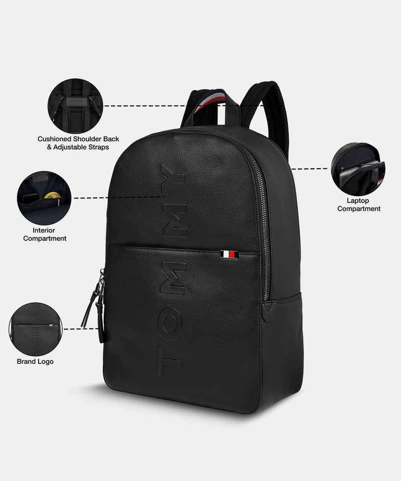 Tommy Hilfiger Time Square Black Laptop Bag - image 3 of 8 - Laptop Bag