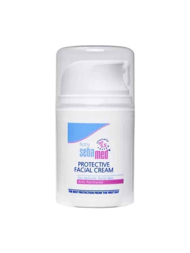 Sebamed Face Care Trio (Pack of 3) — Facial Cream 50ml + Lip Defense 4.8g + Extra Soft Cream 200ml