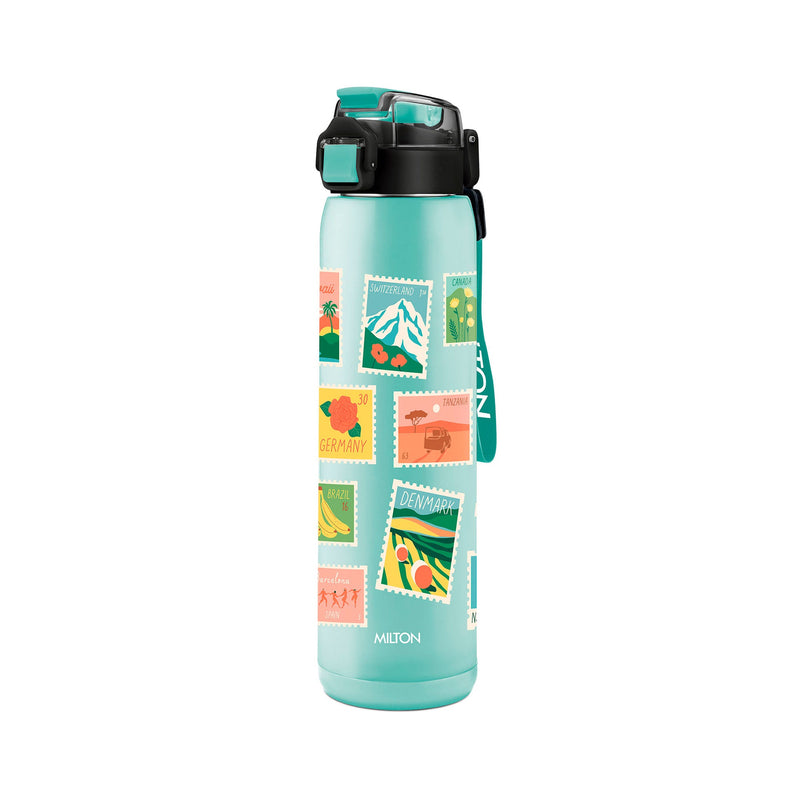 Milton Steel Edge Thermoware Bottle With Twin Lid
