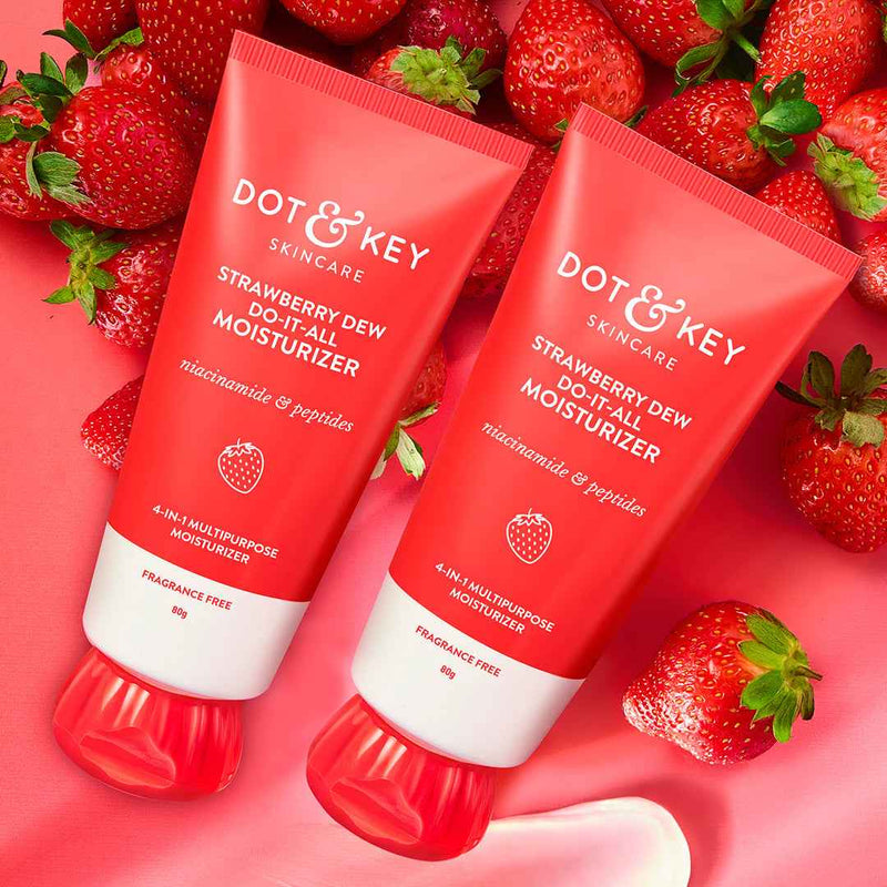 Dot & Key Strawberry + Niacinamide Moisturizer, Pack of 2