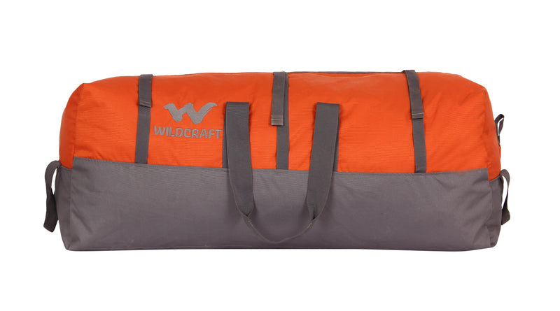 Wildcraft Black Hole Expedition Duffle Bag in Orange
