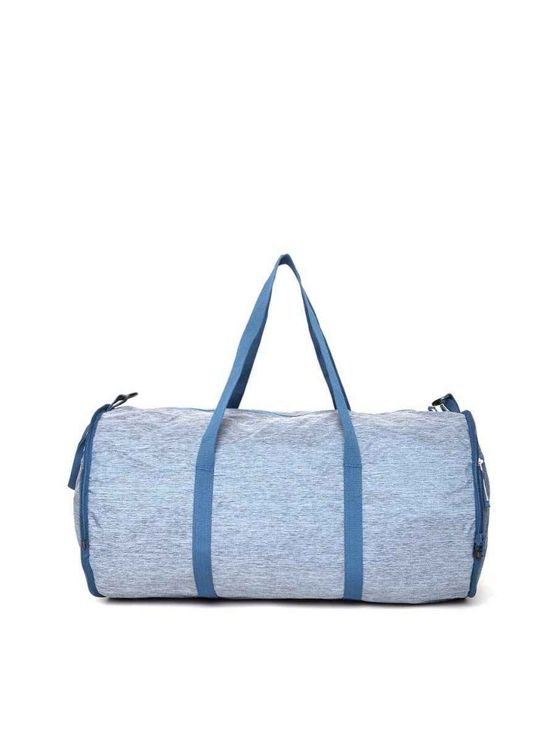 Wildcraft Frisbee New Duffle Bag in Blue — back view with carry handles