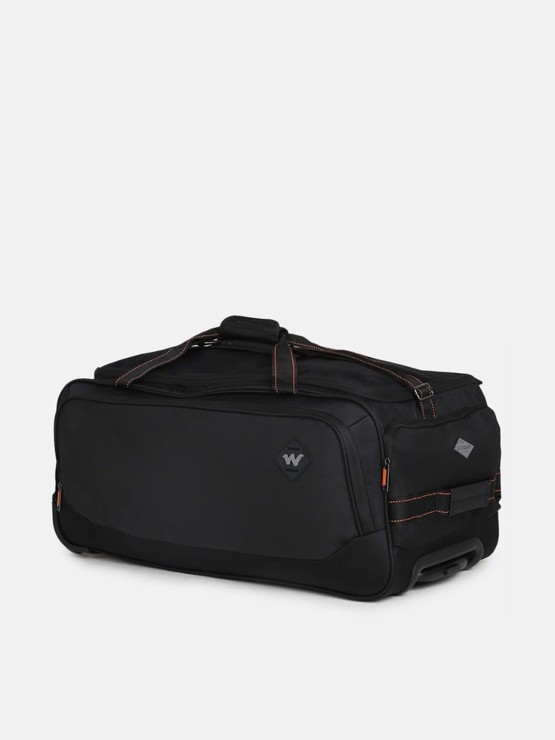 Wildcraft Caster wheeled duffle trolley bag Large in Black - view 3