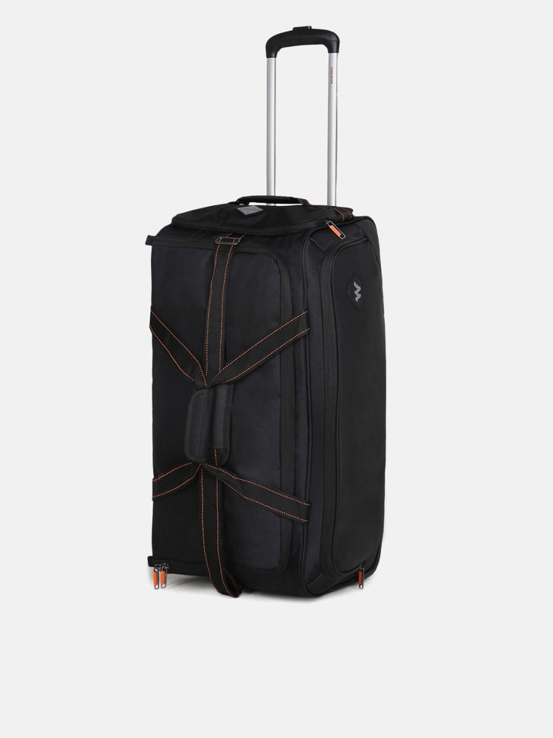 Wildcraft Caster wheeled duffle trolley bag Large in Black - view 4