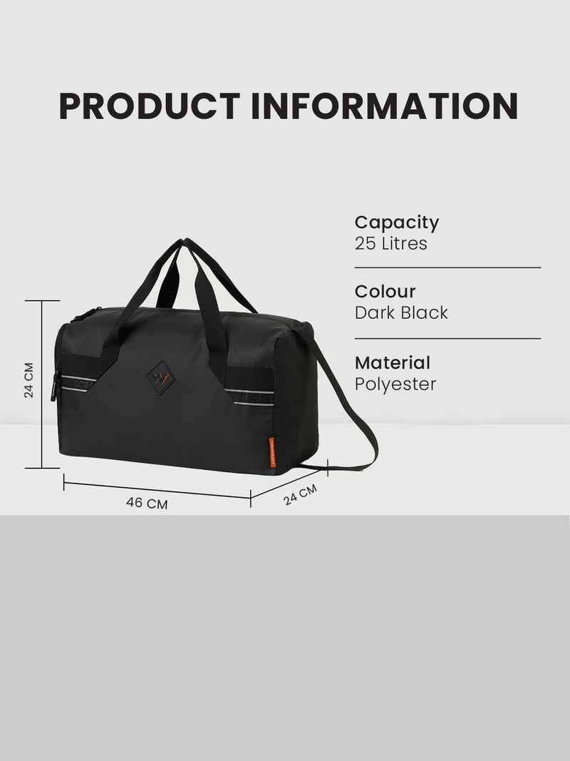 Wildcraft Dark Edition 40L duffle bag in Black - view 5