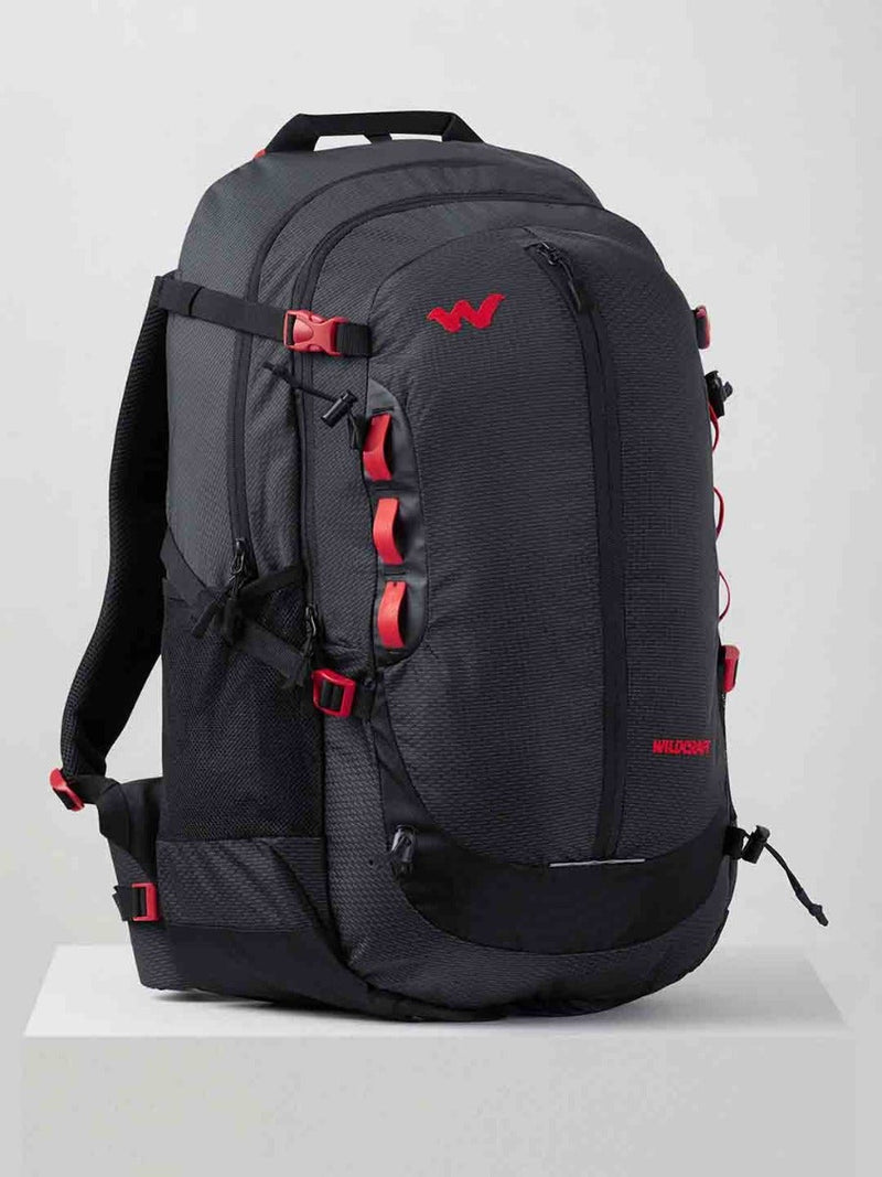 Wildcraft Eiger 45 45L laptop techpack backpack in Black - view 4