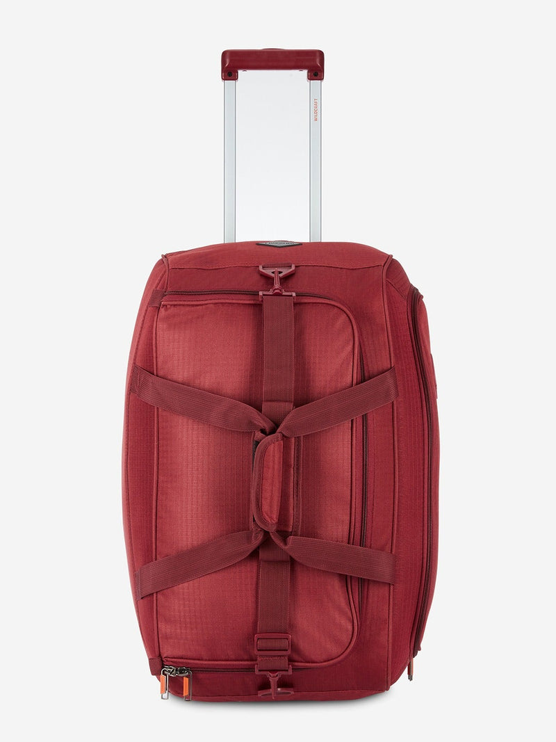 Wildcraft Proxima carry-on duffle trolley bag Large in Maroon - view 4