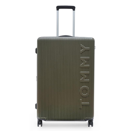 Trolley luggage — lightweight Tommy Hilfiger, American Tourister and Delsey Paris suitcases at Manglam World