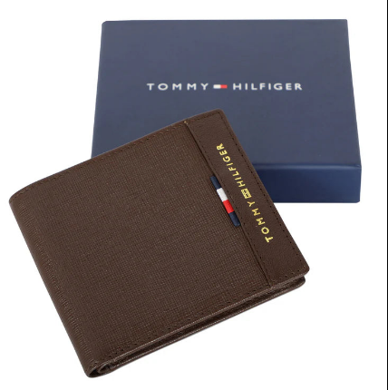 Men's wallets — premium leather, slim and RFID-blocking wallets from Tommy Hilfiger and more at Manglam World