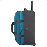 Duffle bags at Manglam World — travel and gym duffles from Delsey Paris, Kamiliant and Tommy Hilfiger