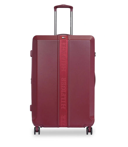 Tommy Hilfiger Arbor Hard-Sided Trolley Red — front view