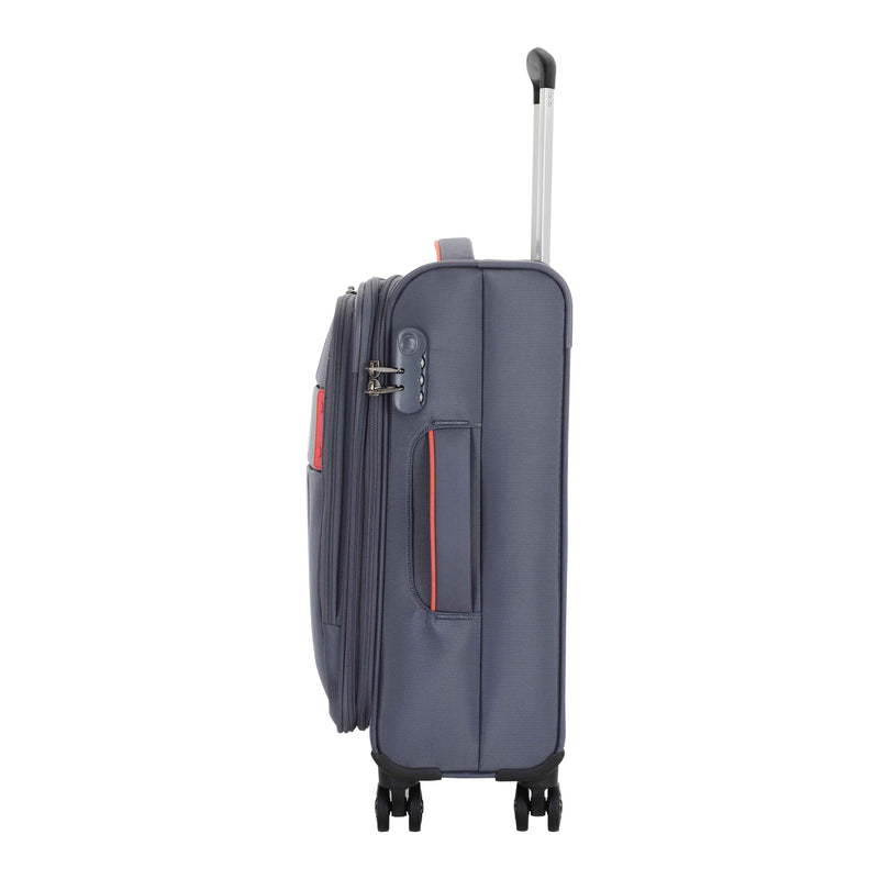 American Tourister Crux 8-Wheel Polyester Softside Expandable Spinner Trolley