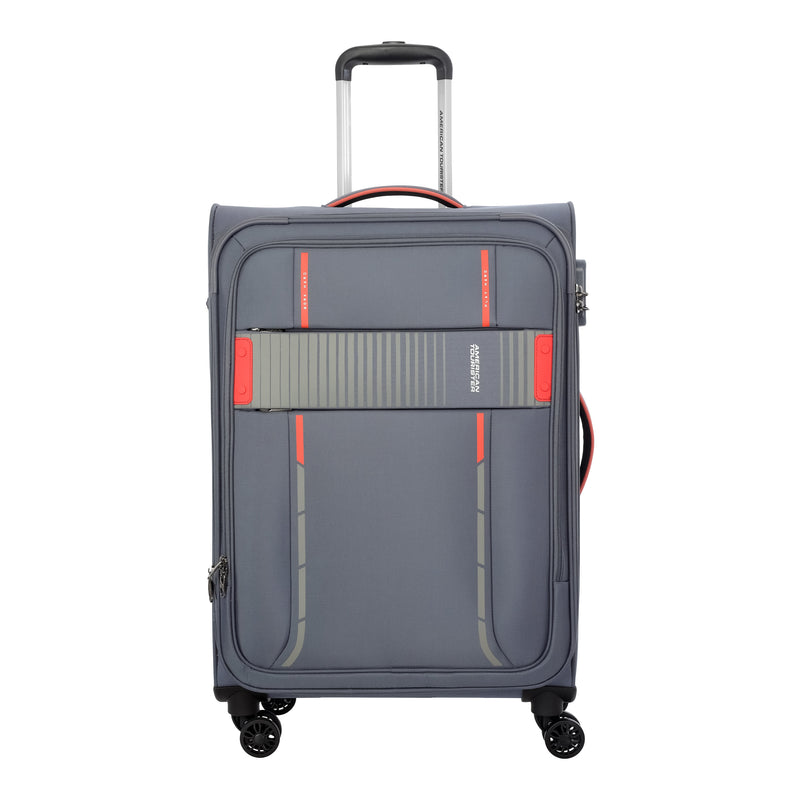 American Tourister Crux Blue interior