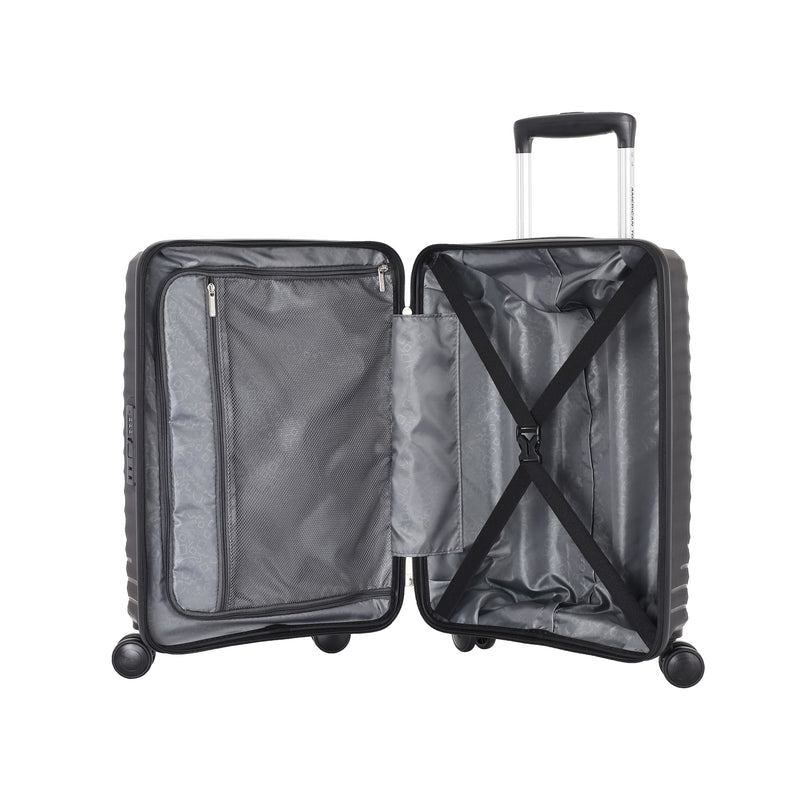 American Tourister Diamo Hardside Spinner Trolley Black
