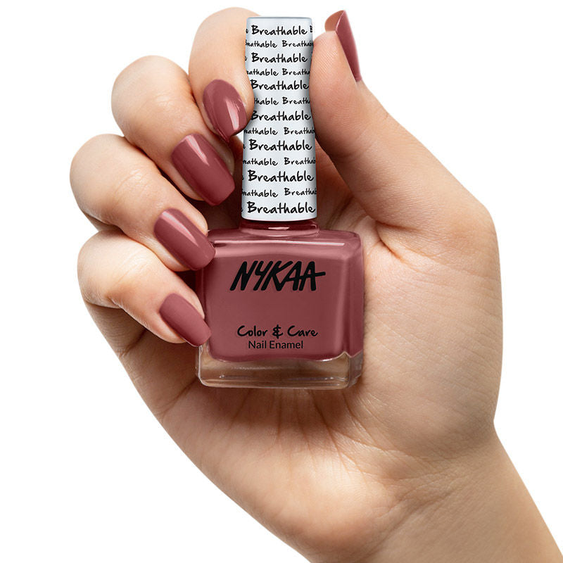 Nykaa Breathable Nail Enamel — front view