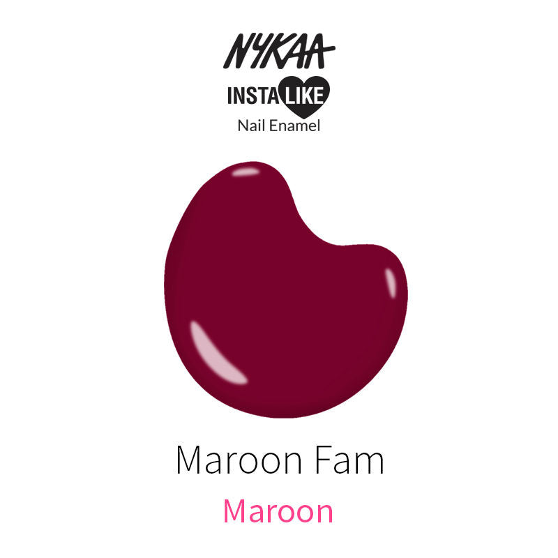 Nykaa Nail Enamel — front view