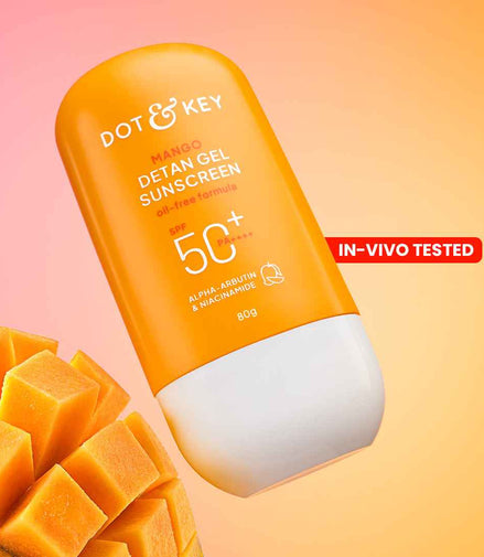 Dot & Key Mango Detan Gel Sunscreen SPF 50+ PA++++