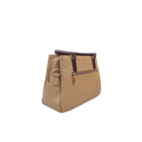 Carybu Leather Handbag — Women's Mustard (Small)