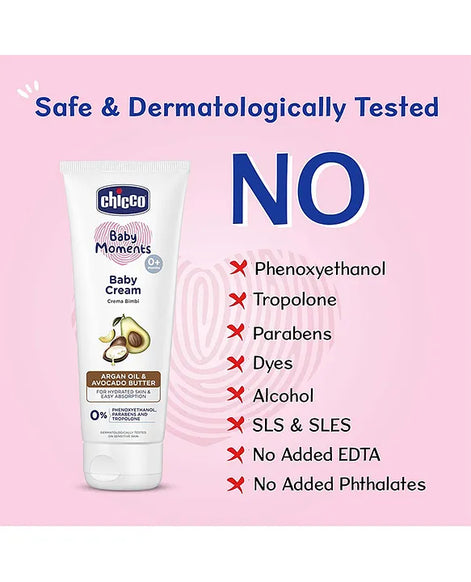Chicco Baby Cream – 48-Hour Moisturization & Gentle Care