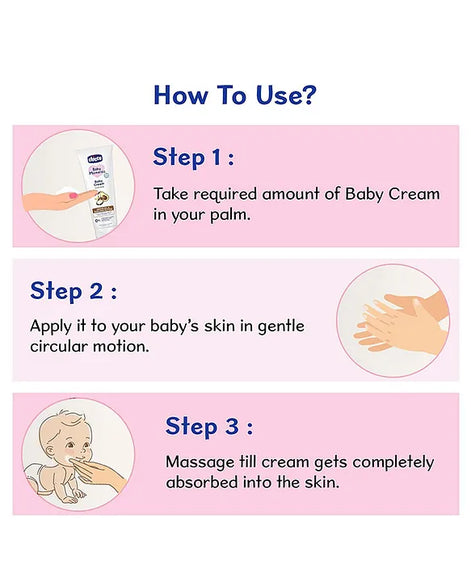Chicco Baby Cream – 48-Hour Moisturization & Gentle Care