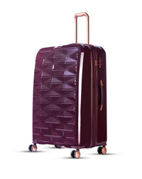 IT Luggage Certify Hard Trolley with TSA Lock — Burgundy (Large)