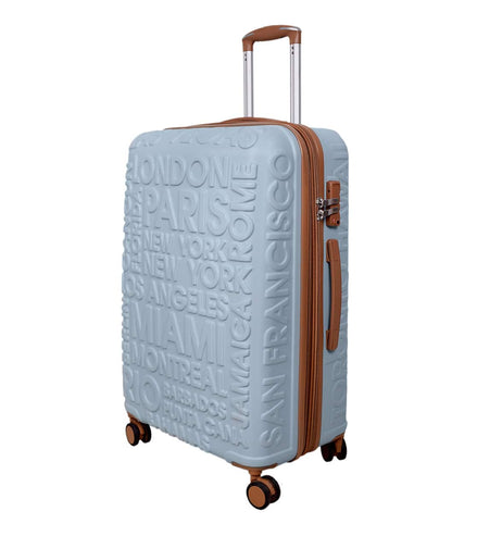 IT Luggage Destinations Hard Trolley Blue Large